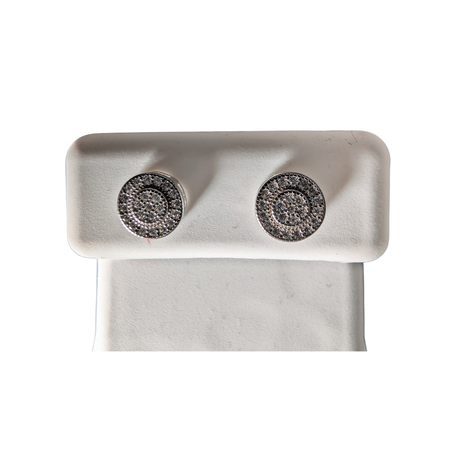 925 silver moissanite earrings