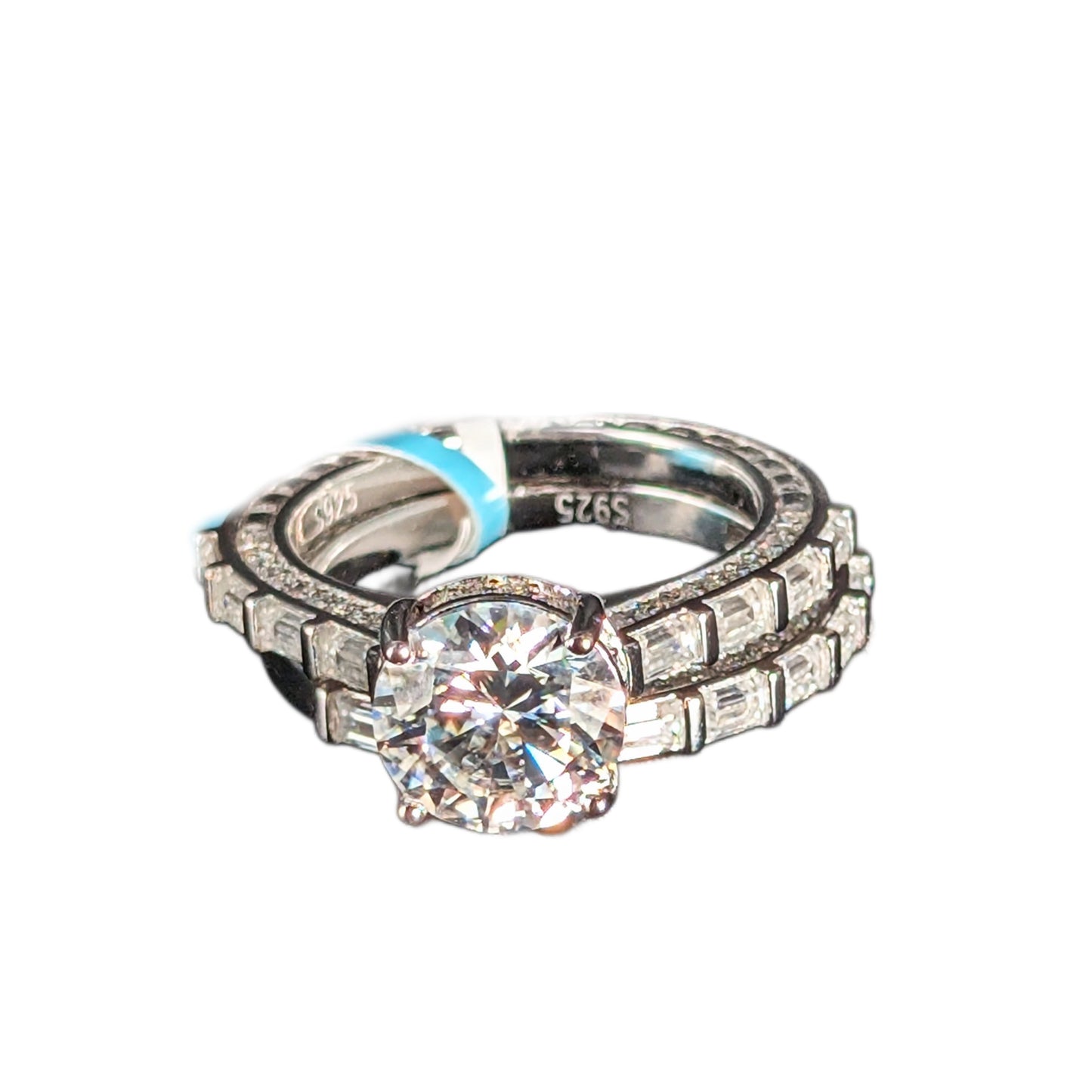 925 MOISSANITE RING